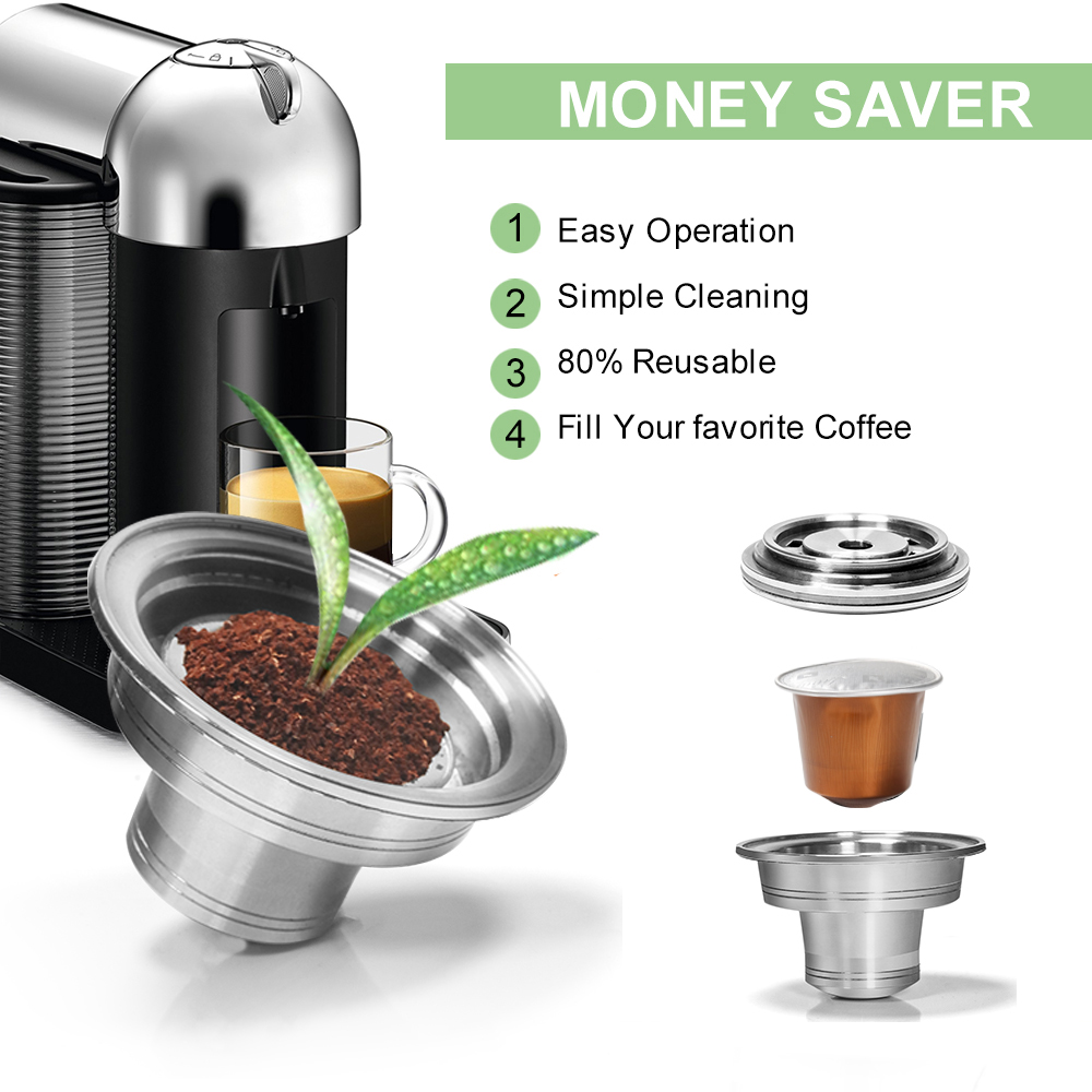 Coffee Equipment Rack - Reusable Coffee Adapter for Original Nespresso