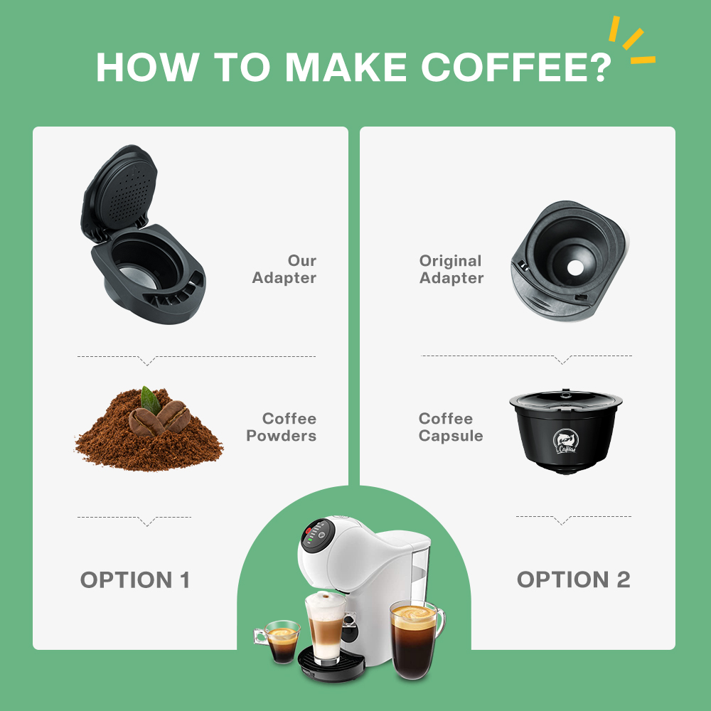 Reusable Coffee Adapter for Do - Coffee Equipment Rack avis et prix