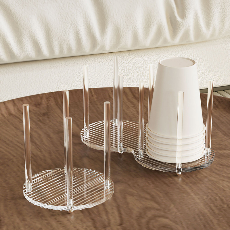 Acrylic Transparent Paper Cup  - Coffee Equipment Rack avis et prix