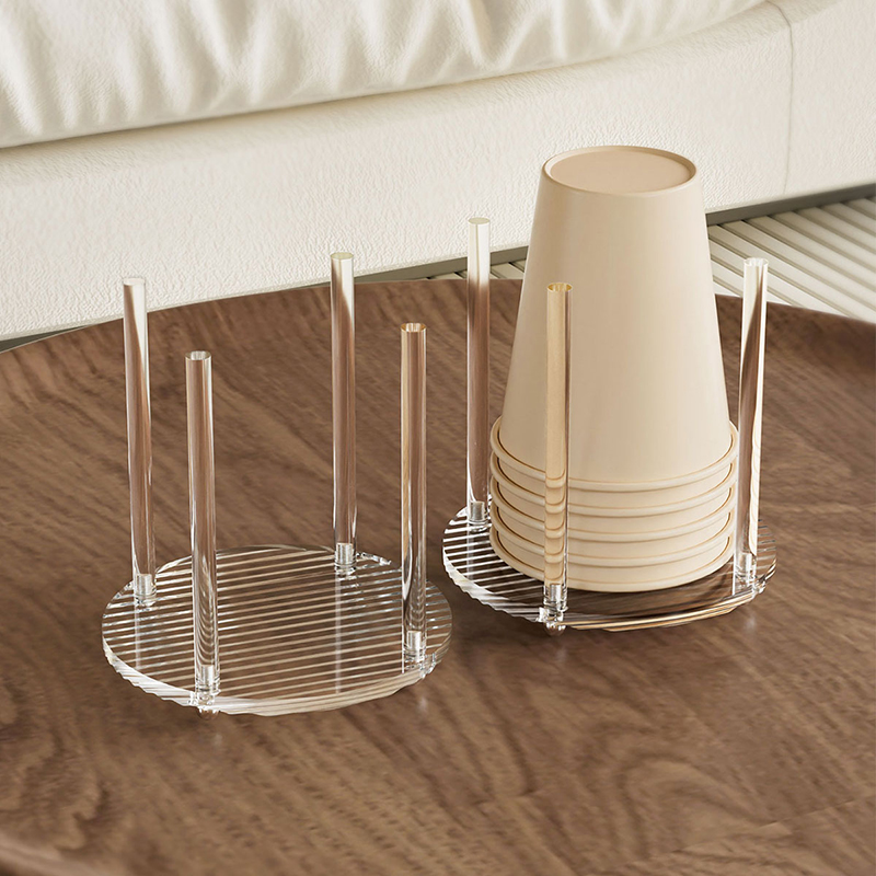 Acrylic Transparent Paper Cup  - Coffee Equipment Rack avis et prix